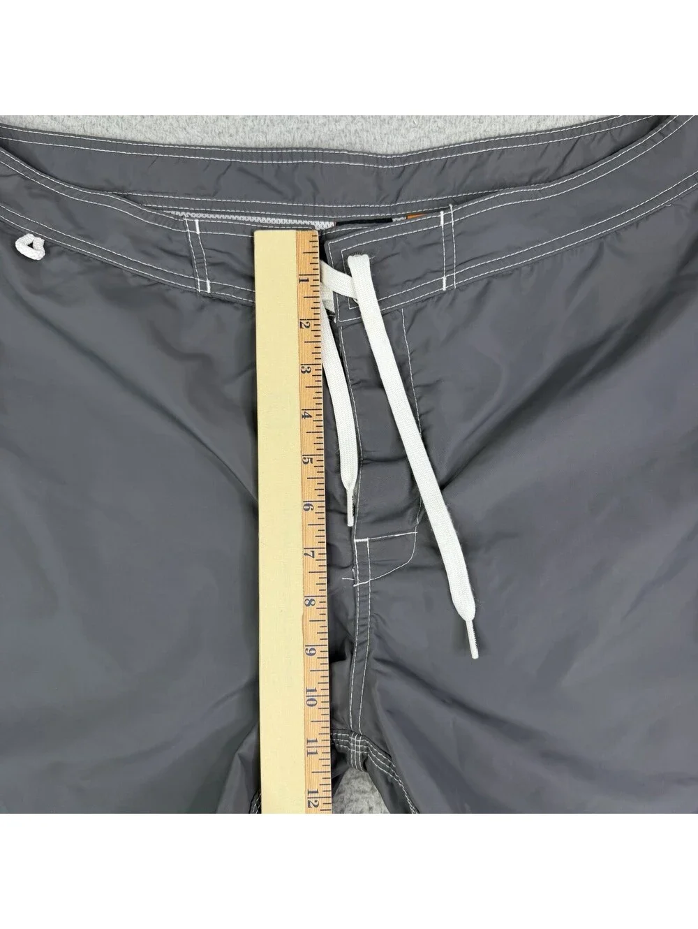 Rainbow Sundek 34 Gray Surf Beach Board Shorts Swim Trunks Bathing Suit